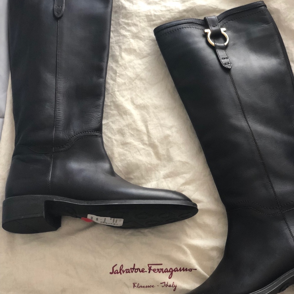 Salvatore Ferragamo Riding Boots